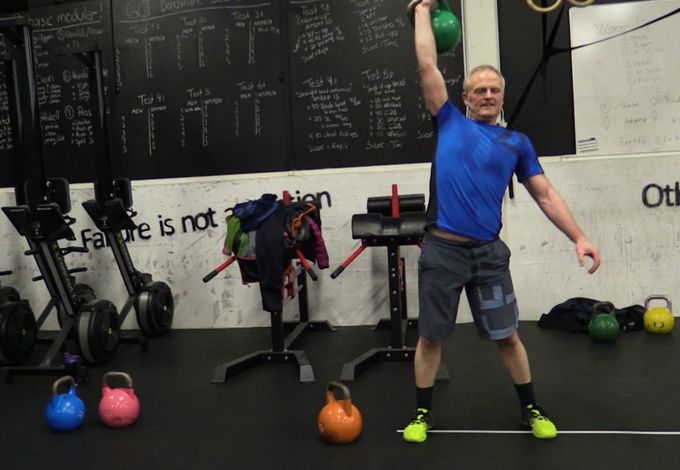 Leif Harald på Grenland CrossFit
